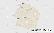 Shaded Relief Map of Dyurtyulinskiy, single color outside