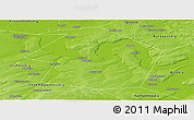 Physical Panoramic Map of Dyurtyulinskiy
