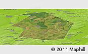 Satellite Panoramic Map of Dyurtyulinskiy, physical outside