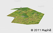 Satellite Panoramic Map of Dyurtyulinskiy, single color outside