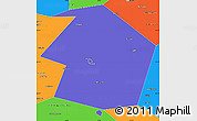 Political Simple Map of Dyurtyulinskiy