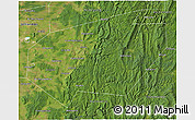 Satellite 3D Map of Ishimbaysky