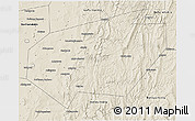 Shaded Relief 3D Map of Ishimbaysky