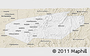Classic Style Panoramic Map of Ishimbaysky