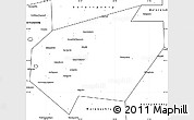 Blank Simple Map of Ishimbaysky
