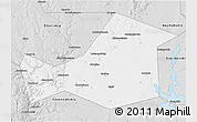 Silver Style 3D Map of Khaybullinskiy
