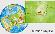 Physical Location Map of Khaybullinskiy