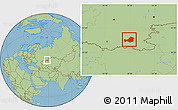 Savanna Style Location Map of Khaybullinskiy