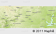 Physical Panoramic Map of Khaybullinskiy