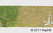 Satellite Panoramic Map of Khaybullinskiy