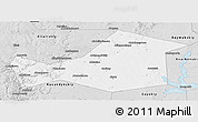 Silver Style Panoramic Map of Khaybullinskiy