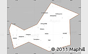 Gray Simple Map of Khaybullinskiy, cropped outside