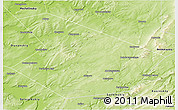 Physical 3D Map of Kiginskiy