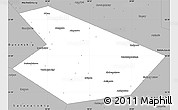 Gray Simple Map of Kiginskiy