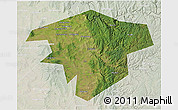 Satellite 3D Map of Kugarchinskiy, lighten