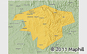 Savanna Style 3D Map of Kugarchinskiy