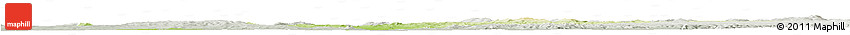 Physical Horizon Map of Kugarchinskiy, lighten, semi-desaturated