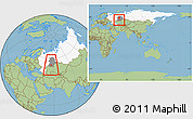 Savanna Style Location Map of Kugarchinskiy, highlighted country, highlighted grandparent region, within the entire country