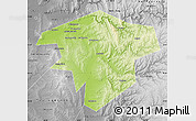 Physical Map of Kugarchinskiy, desaturated