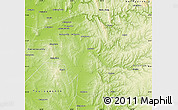 Physical Map of Kugarchinskiy