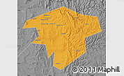 Political Map of Kugarchinskiy, desaturated