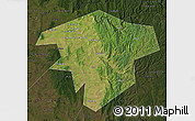 Satellite Map of Kugarchinskiy, darken