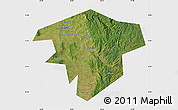 Satellite Map of Kugarchinskiy, single color outside