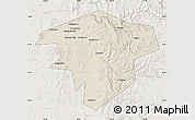 Shaded Relief Map of Kugarchinskiy, lighten