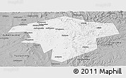 Gray Panoramic Map of Kugarchinskiy