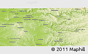 Physical Panoramic Map of Kugarchinskiy