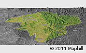 Satellite Panoramic Map of Kugarchinskiy, desaturated