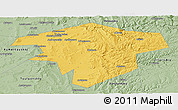 Savanna Style Panoramic Map of Kugarchinskiy
