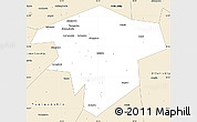 Classic Style Simple Map of Kugarchinskiy
