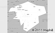 Gray Simple Map of Kugarchinskiy