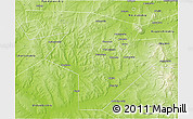 Physical 3D Map of Kumertauskiy