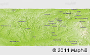 Physical Panoramic Map of Kumertauskiy