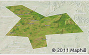 Satellite 3D Map of Kushnarenkovskiy, lighten