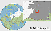 Savanna Style Location Map of Kushnarenkovskiy, highlighted country, highlighted grandparent region
