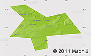 Physical Map of Kushnarenkovskiy, cropped outside