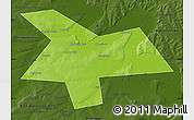 Physical Map of Kushnarenkovskiy, darken