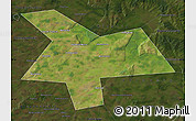 Satellite Map of Kushnarenkovskiy, darken