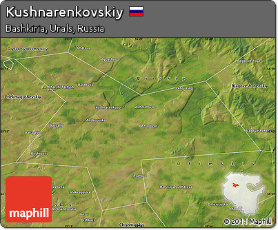 Satellite Map of Kushnarenkovskiy