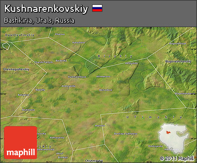 Satellite Map of Kushnarenkovskiy