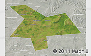Satellite Map of Kushnarenkovskiy, lighten, semi-desaturated