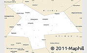 Classic Style Simple Map of Kushnarenkovskiy