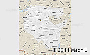 Classic Style Map of Bashkiria