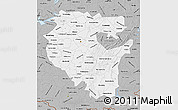 Gray Map of Bashkiria