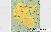 Savanna Style Map of Bashkiria