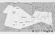 Gray 3D Map of Meleuzskiy