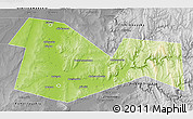 Physical 3D Map of Meleuzskiy, desaturated